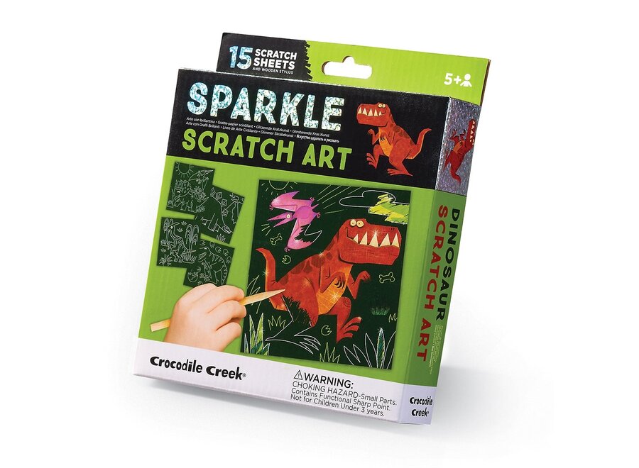 Sparkle Scratch Art