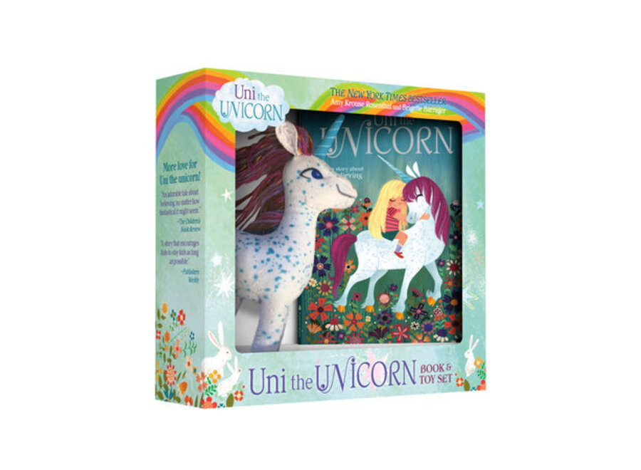 Uni the Unicorn book and toy set