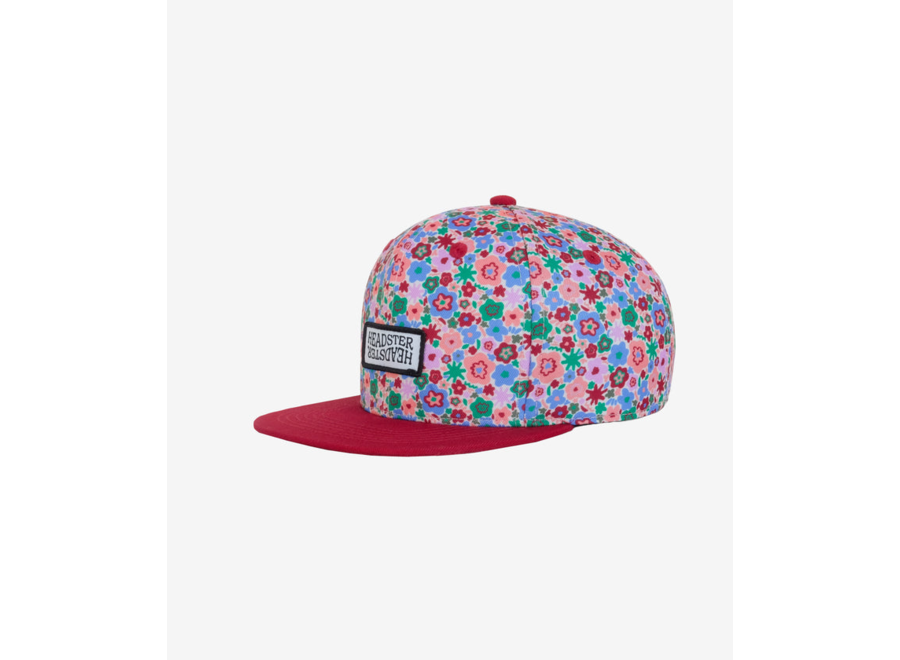 Floral Dream SnapBack Merlot