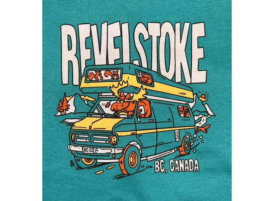 Moose in RV T-Shirt