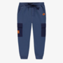 Blue joggers with pockets