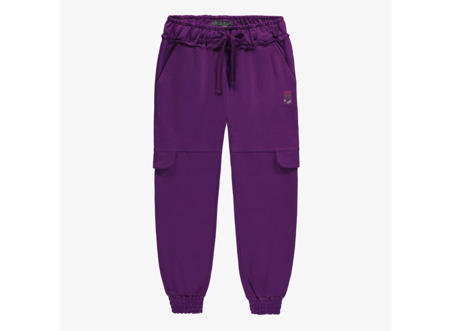 Purple relaxed fit jogger