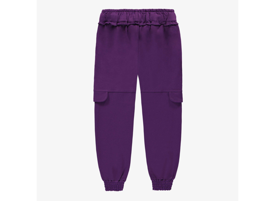 Purple relaxed fit jogger