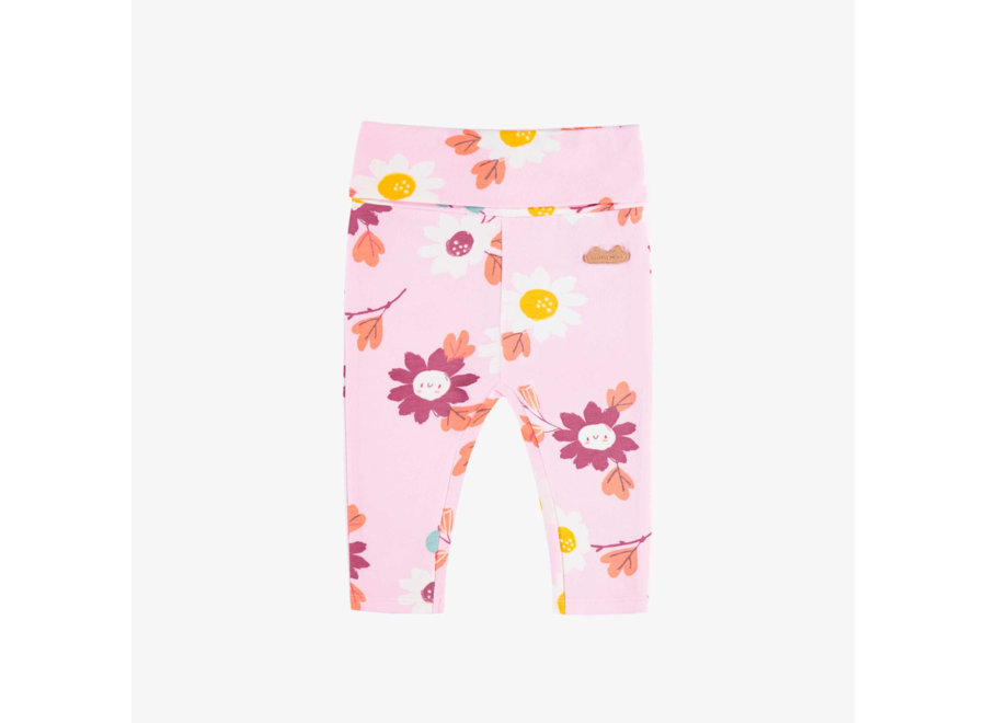 Floral lilac leggings