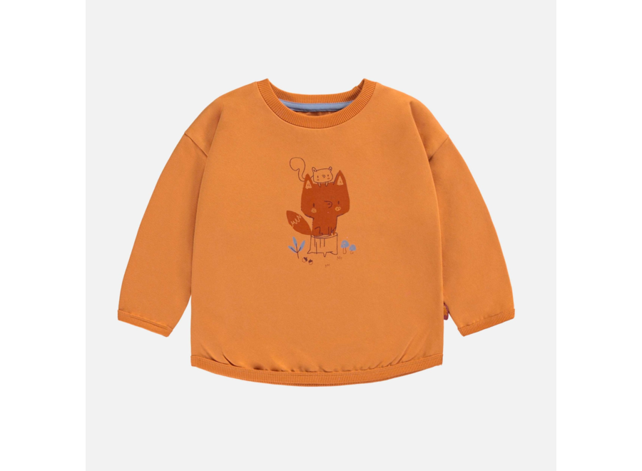 Orange Fox sweater