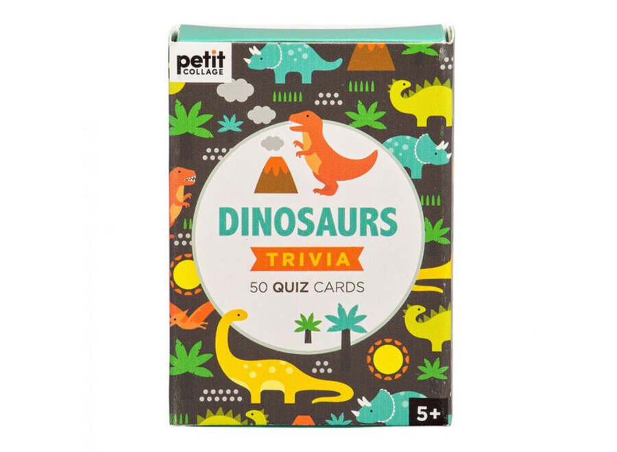 Dinosaurs Trivia cards