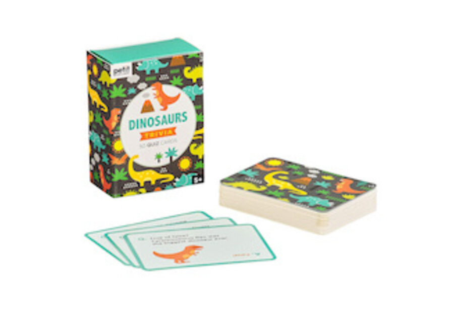 Dinosaurs Trivia cards