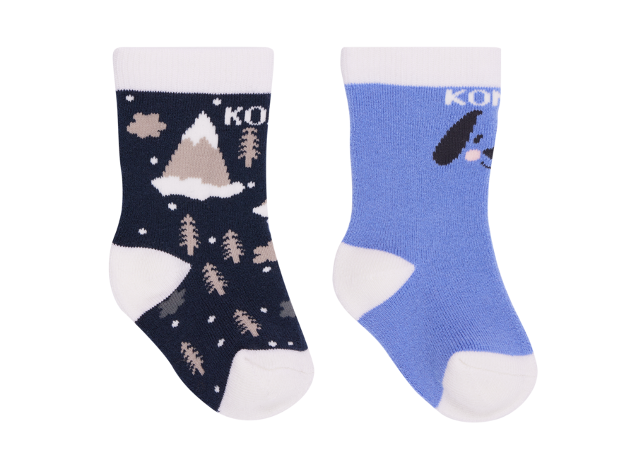 Adorable Twin Pack Infant Sock
