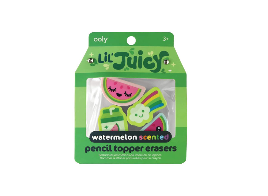 Scented Pencil Topper Eraser - Watermelon