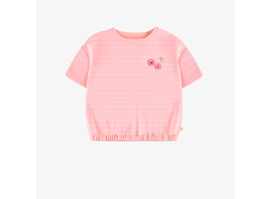 Pink Striped t-shirt