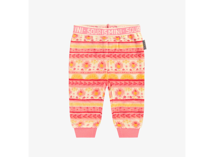 Printed Fleece Pants