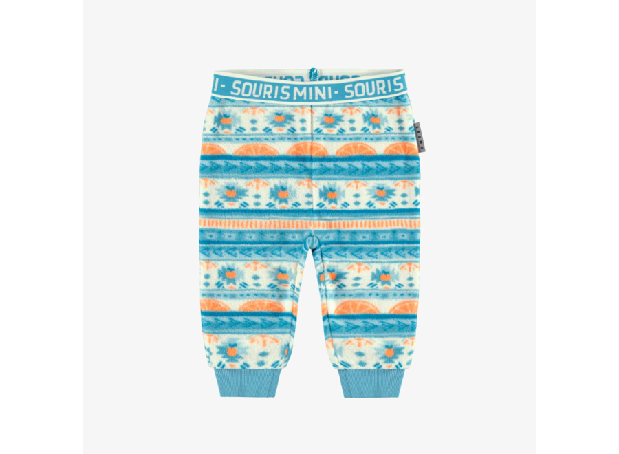 Printed Fleece Pants