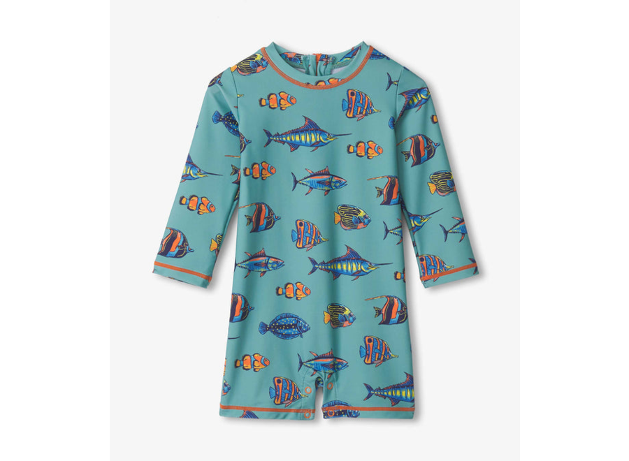 Tropical Fish One Piece Rashguard
