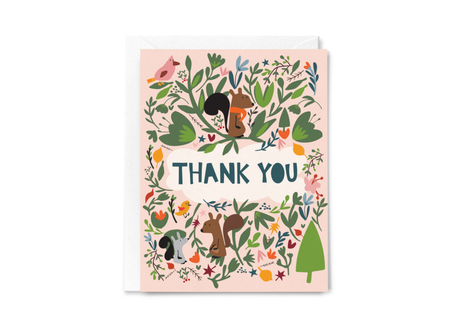 Thank you woodland animals