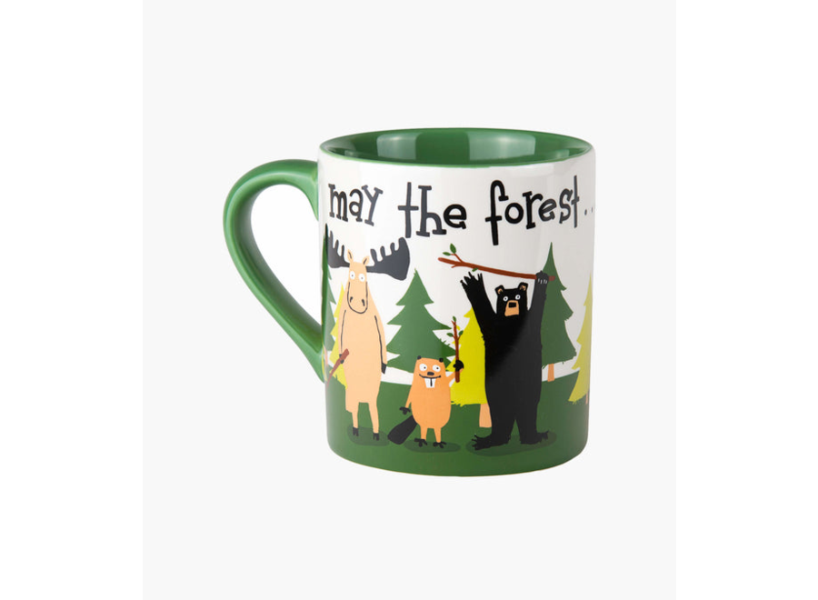 May The Forest Be With You Ceramic Mug