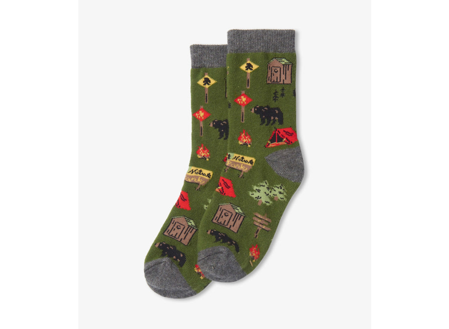 Hiking Trail Kids Crew Sock