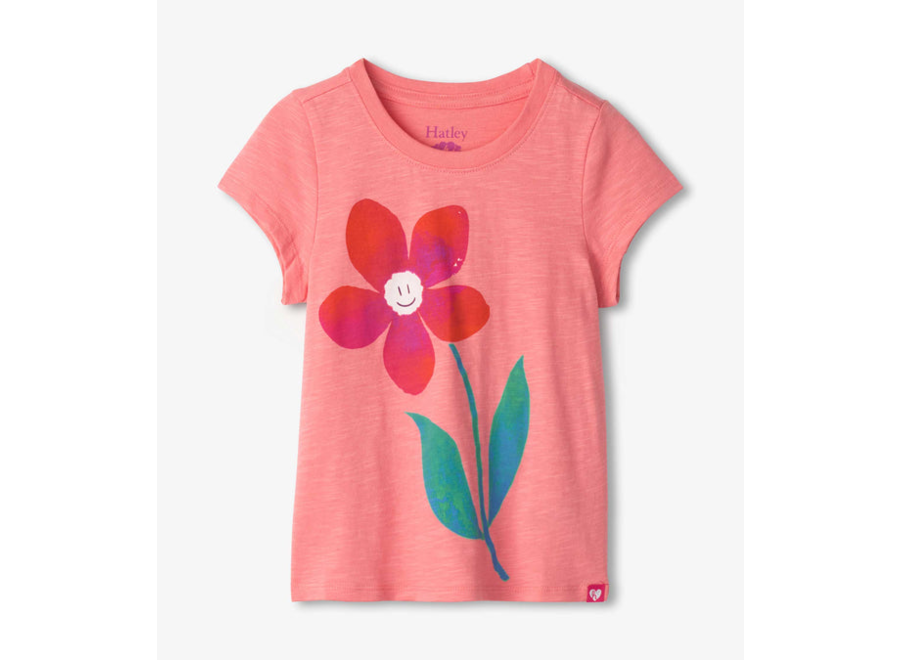 Pink Daisy Graphic Tee