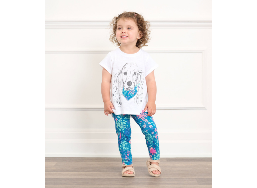 Wildflower Bamboo Toddler Leggings