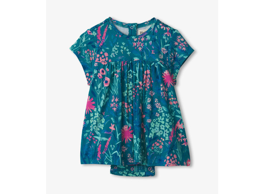 Wildflower One-piece Babydoll Dress