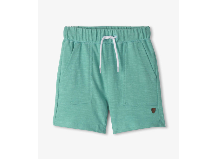 Nile Blue Relaxed Shorts