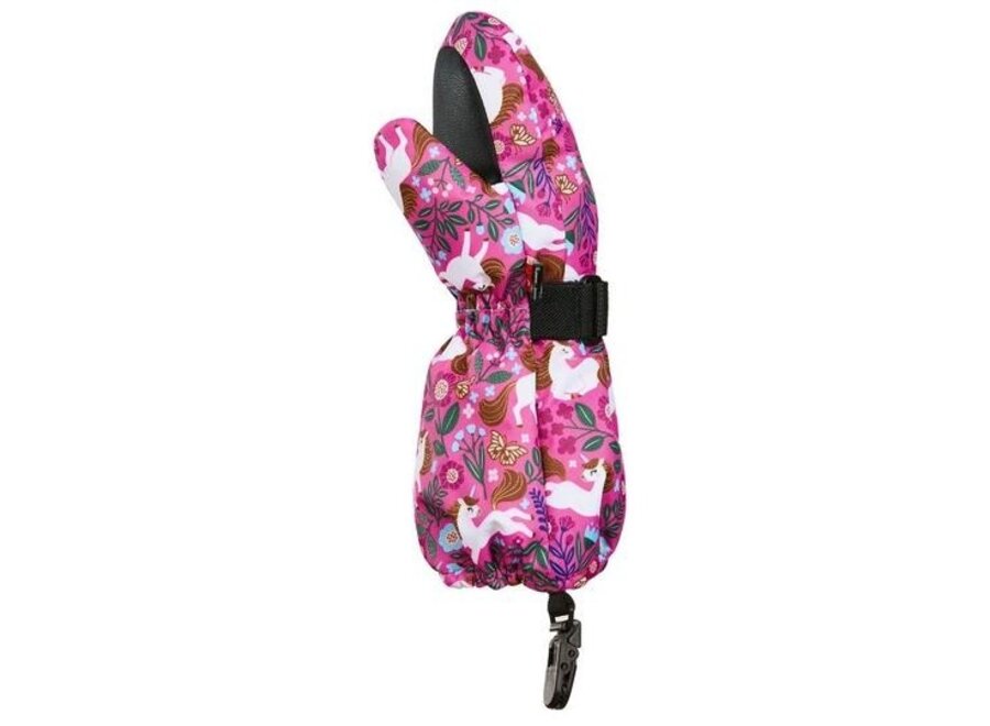 Crazy Cariboo Mittens with clips