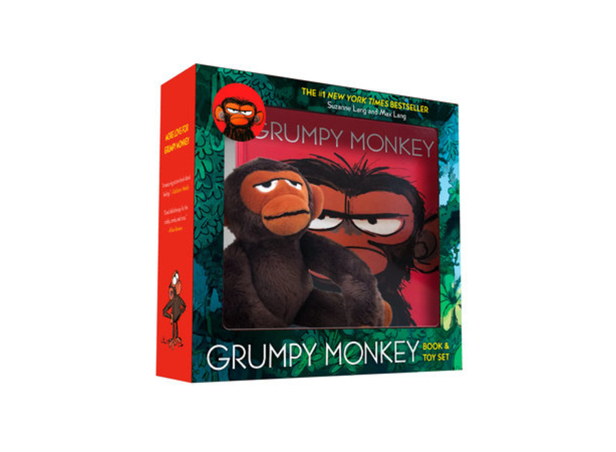 Grumpy Monkey Book and Toy Set