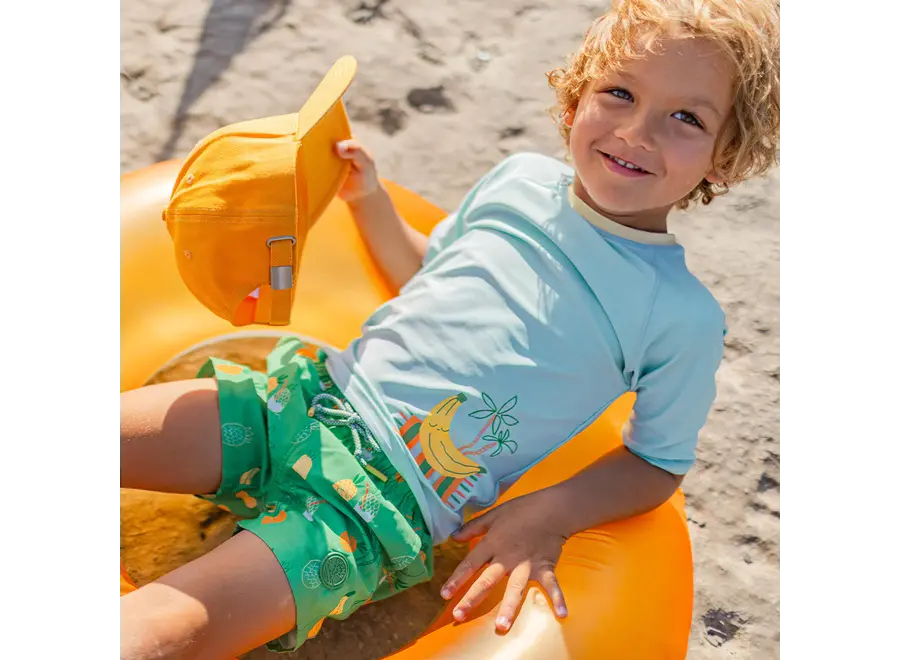 Blue swim t-shirt