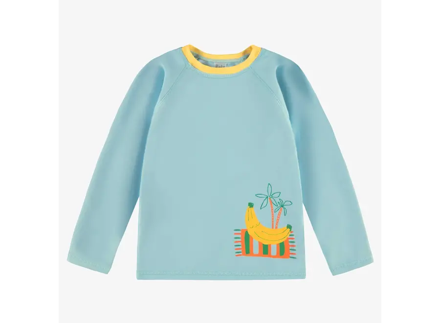 Blue swim t-shirt
