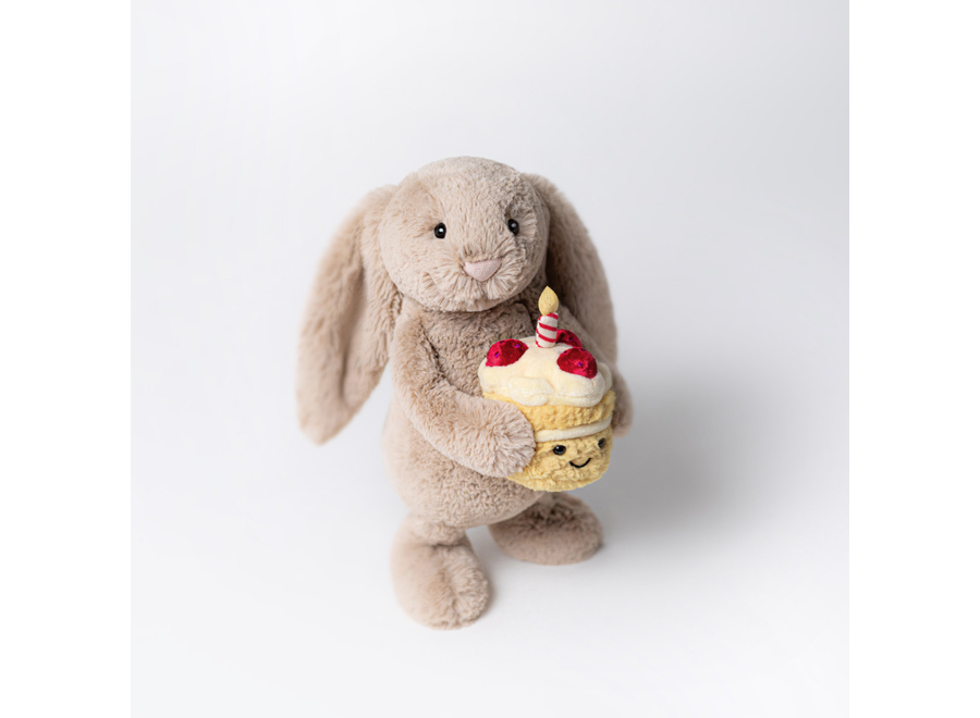 Bashful beige bunny ‘birthday’