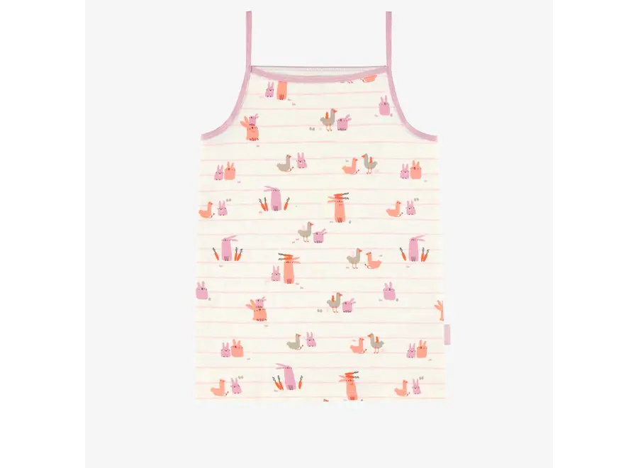 Cream Printed Camisole