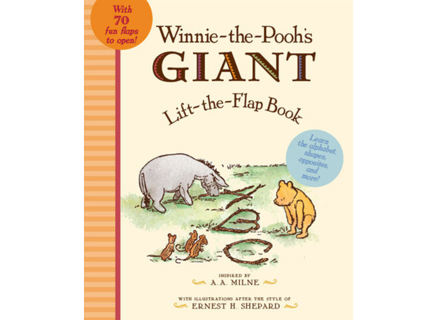 Winnie the Pooh's Giant lift/flap book