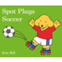 Spot plays soccer