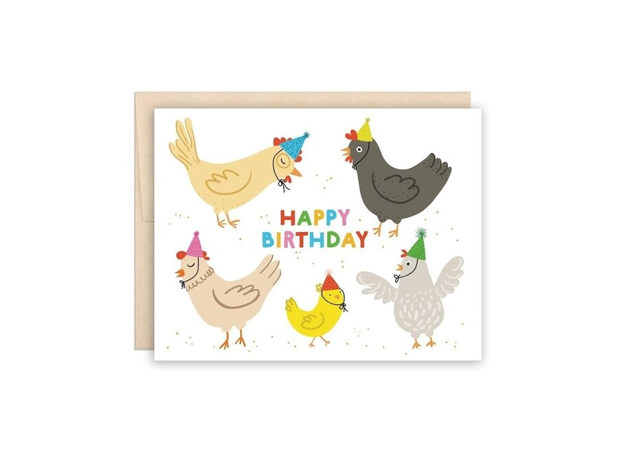 Birthday chickens