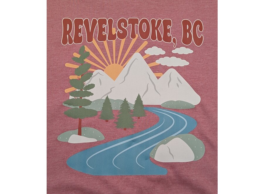 Kids "Retro Mountain Revelstoke, BC" T-Shirt