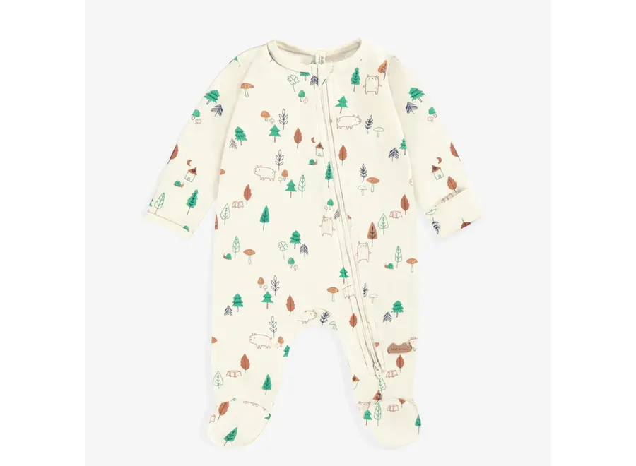 Cream Forest Pajamas