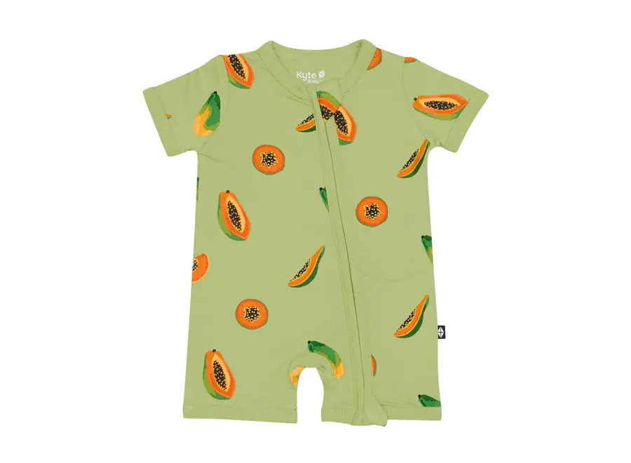 Zippered Shortall Romper