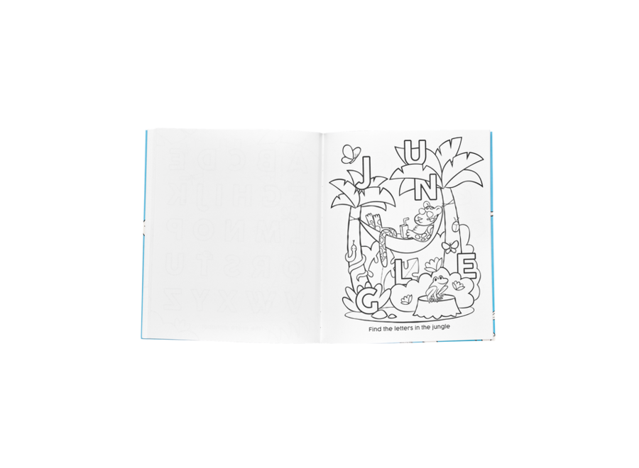 My First ABC: Toddler Color-in’ Book - Amazing Animals