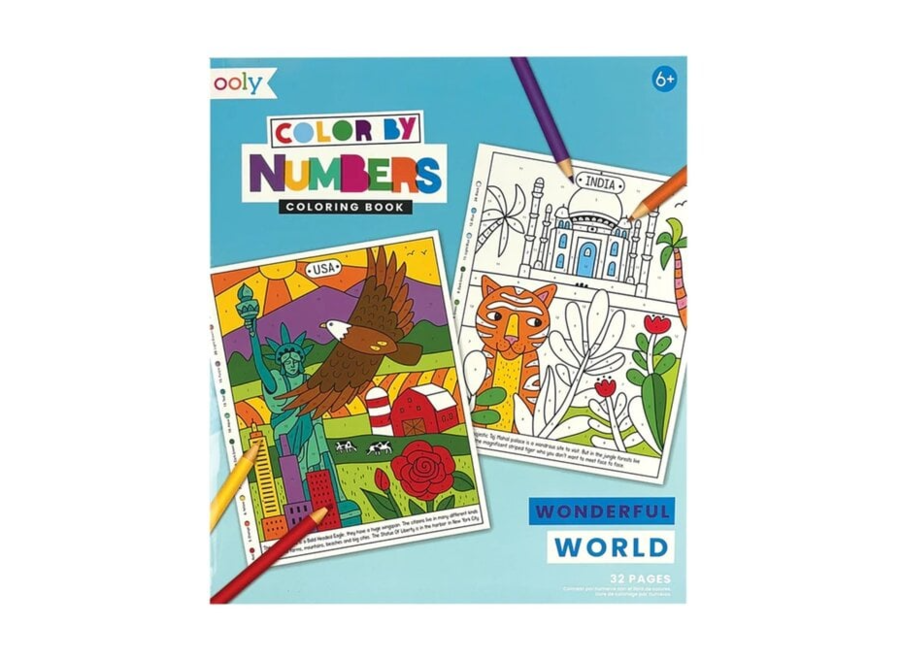 Color By Numbers Coloring Book