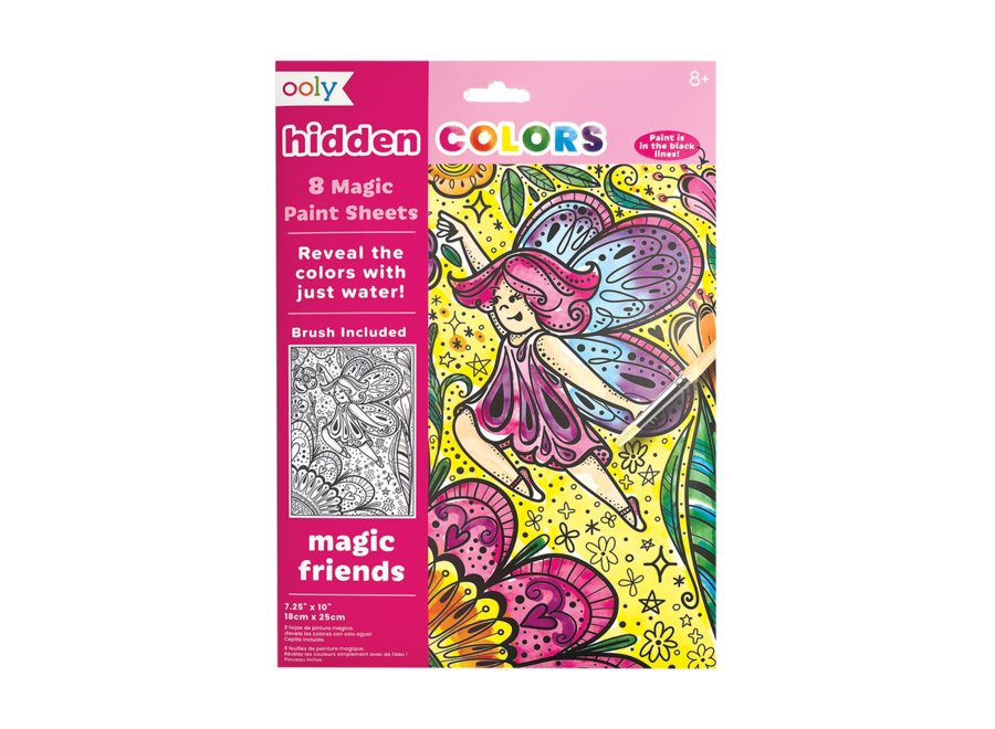 Hidden Colors: Magic Paint Sheets