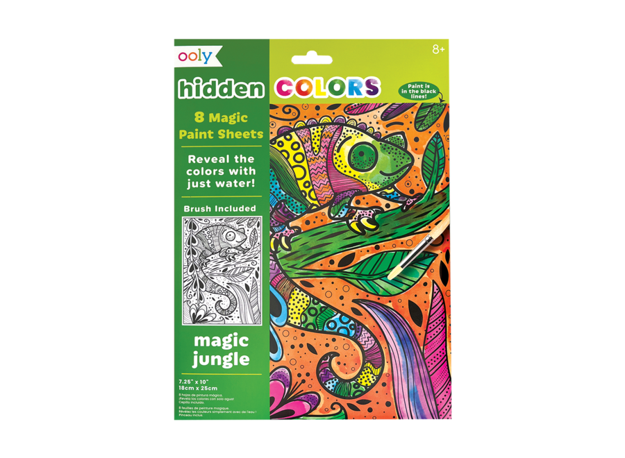 Hidden Colors: Magic Paint Sheets