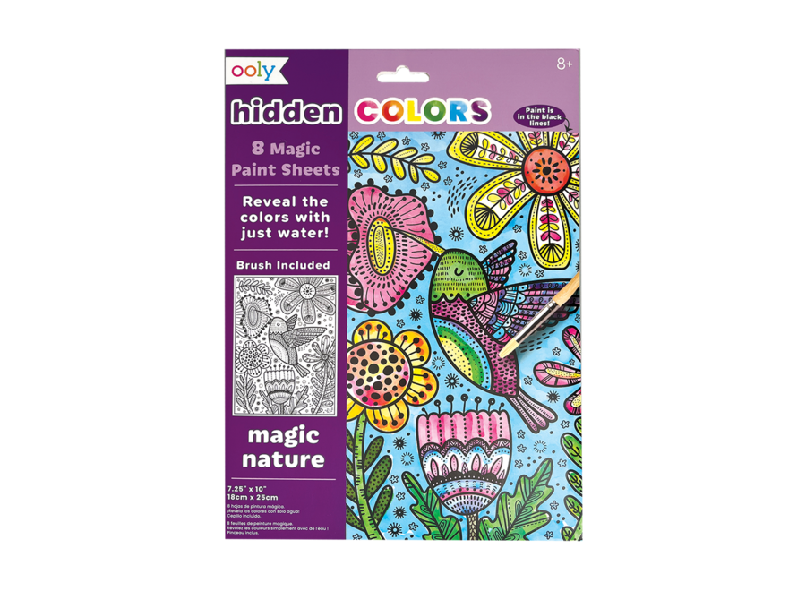 Hidden Colors: Magic Paint Sheets