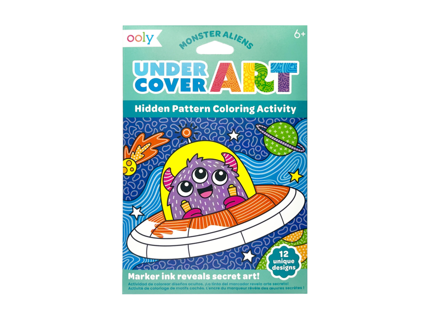 Undercover Art: Hidden Pattern Coloring Activity
