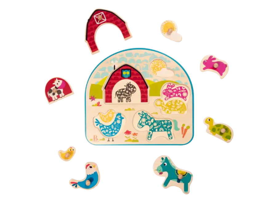 Animal Barnyard Puzzle