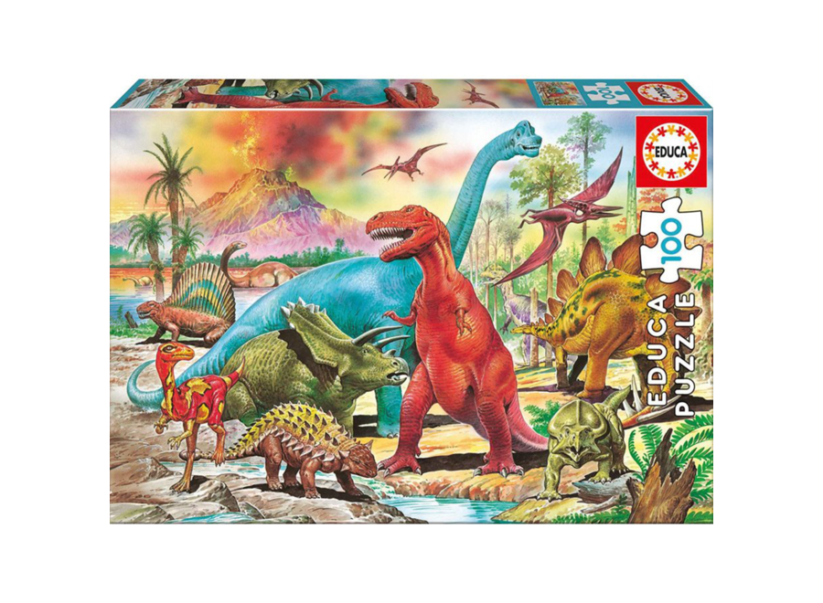 Dinosaurs Puzzle 100pc
