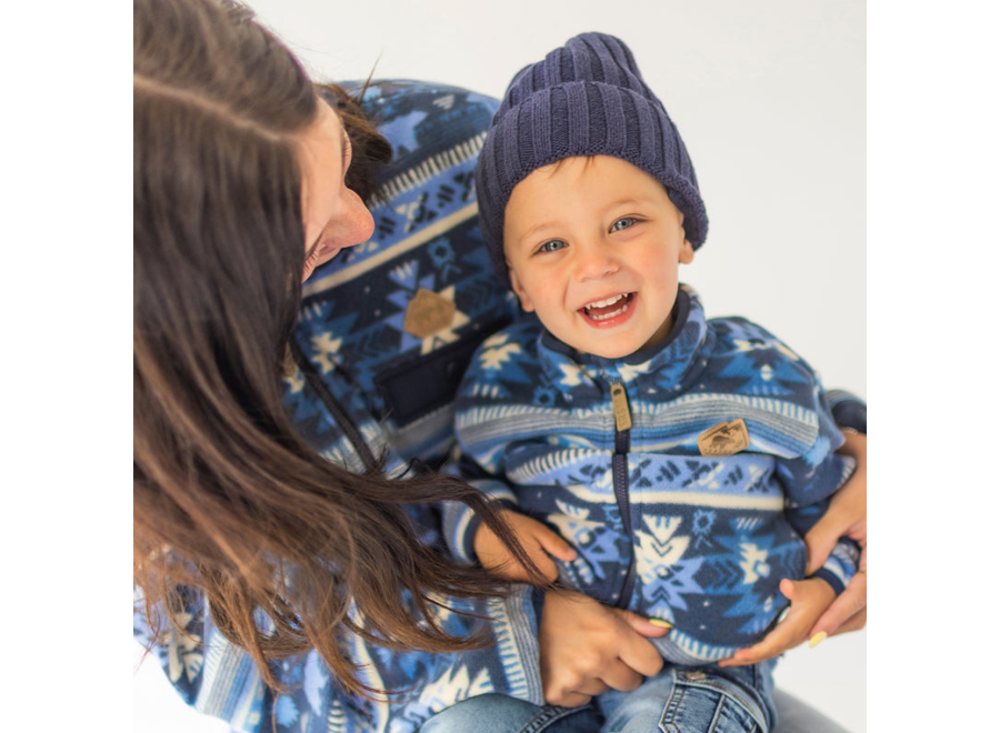 Polar Pattern Fleece Jacket Baby
