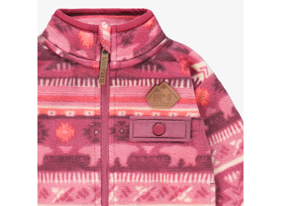 Polar Pattern Fleece Jacket Baby