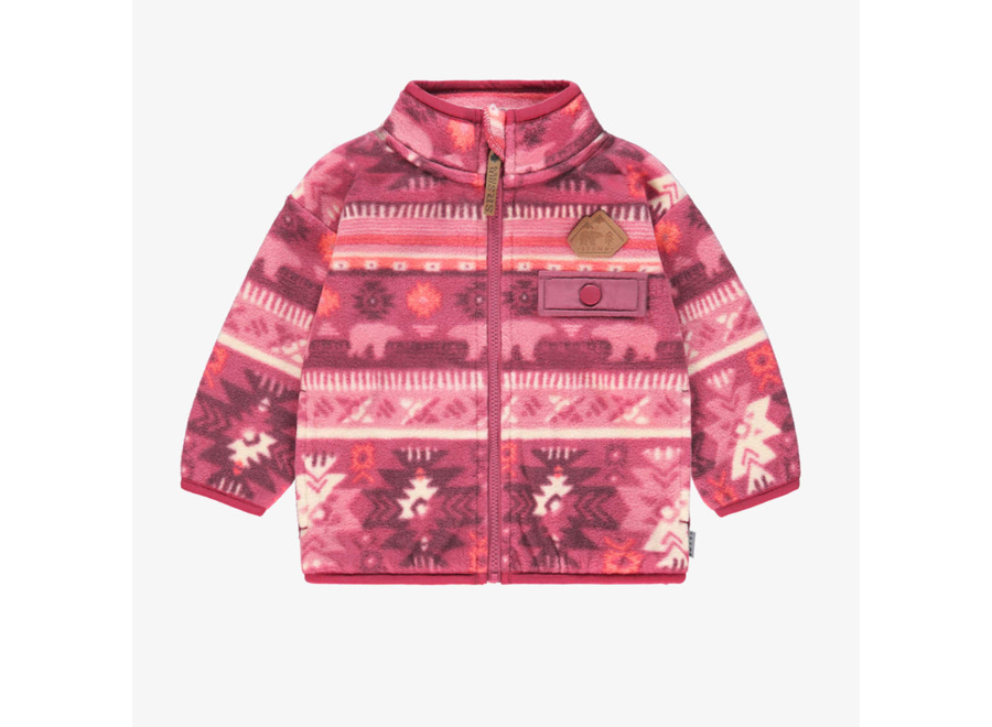 Polar Pattern Fleece Jacket Baby