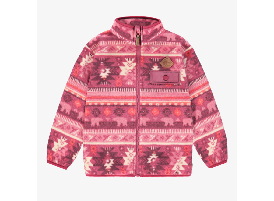 Polar Pattern Fleece Jacket Child