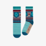 Turquoise Western Pattern Child Socks