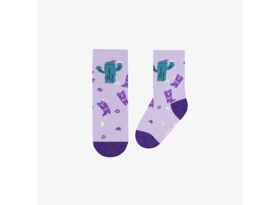 Cactus Pattern Baby Socks